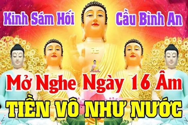 10 bài tụng kinh Phật sám hối hàng ngày hay nhất, cho mọi phật tử