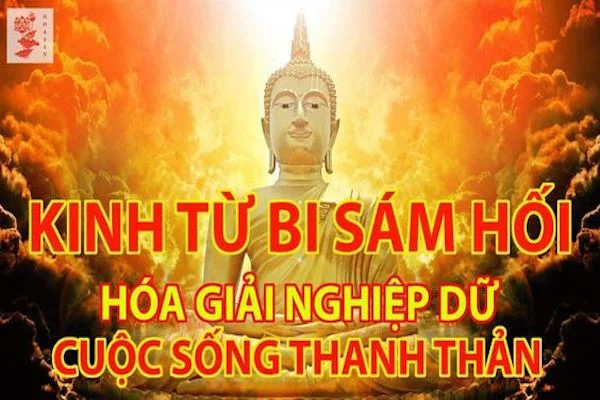 Kinh Từ Bi Sám Hối mỗi ngày, PDF có chữ tiêu trừ nghiệp chướng