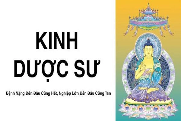 Kinh Dược Sư tiếng Phạn, Việt có chữ lớn dễ đọc giải trừ bệnh tật