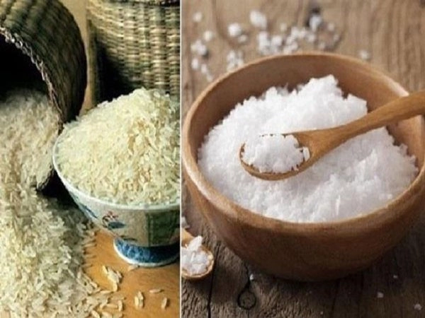 Muối, gạo là một trong những nguyên liệu cần cho quá trình làm bùa tình yêu.